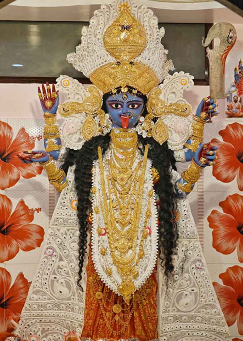 বরাবরই জাঁকজমক করে হয় ওই কালীপুজো। ২০১৮ সালে কেষ্টর কালী প্রতিমা সাজানো হয়েছিল ১৮০ ভরি সোনার গয়নায়। ২০১৯ সালে গয়নার পরিমাণ বেড়ে হয়েছিল ২৬০ ভরি।