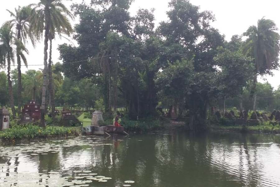 দেবী এখানে পুজিত হন তন্ত্র মতেই। নৈবেদ্যে দেওয়া হয় মদ, মাংস, কাঁচা ছোলা। তবে কোনও রকম বলি হয় না। 