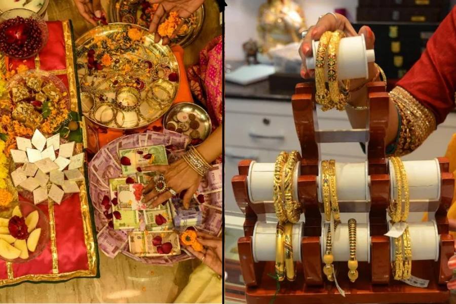 হিন্দু ধর্মে ধনতেরস একটি শুভ দিন। এ দিন অনেকেই ঘরে নতুন জিনিস কিনে আনেন। বিশেষত ধনতেরসে সোনা বা রুপোর জিনিস কেনার প্রথা রয়েছে।