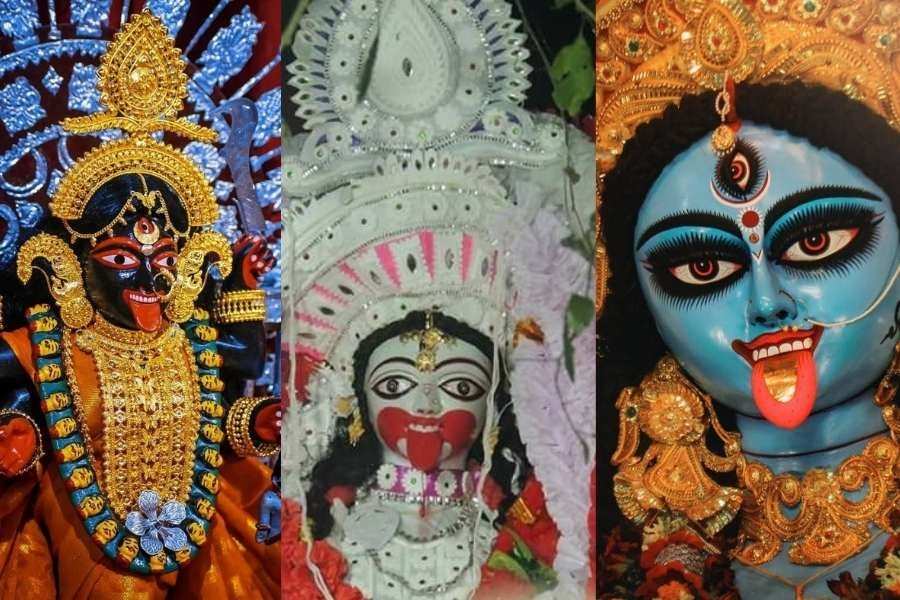 কৃষ্ণকালী এবং শ্যামা কালী সব সময়েই আমরা দেখে থাকি। কিন্তু শ্বেতকালী? দেবীর উগ্রচণ্ডা রূপ নয়, বরং সাদা বর্ণের সৌম্য রূপেই দেখা যায় দেবীকে। 