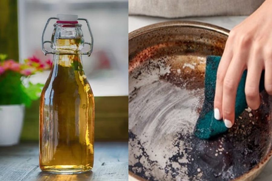 ভিনিগারের জাদু: ভিনিগারের কাজও প্রায় লেবুর রসের মতোই। তবে বাড়তি সুবিধা হল- এটি শুধু বাসন পরিষ্কার রাখে তাই নয়, জীবাণুনাশক হিসেবেও এর তুলনা নেই।