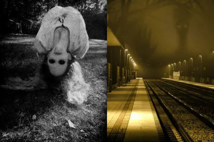 পশ্চিমবঙ্গে বেগুনকোদর স্টেশনে সন্ধ্যার পর কোনও ট্রেন দাঁড়ায় না। কোনও যাত্রী স্টেশনমুখো হন না। বহু মানুষের বিশ্বাস, এই স্টেশনে এক মহিলা আজও ট্রেনের পিছু পিছু ছুটে চলেন। এই দৃশ্য নাকি অনেকেই দেখেছেন। তার পর থেকেই এই স্টেশনে ট্রেন থামা বন্ধ হয়ে গিয়েছিল। দীর্ঘ ৪২ বছর পেরিয়ে আবার সেখানে ট্রেন থামা শুরু হয়।    