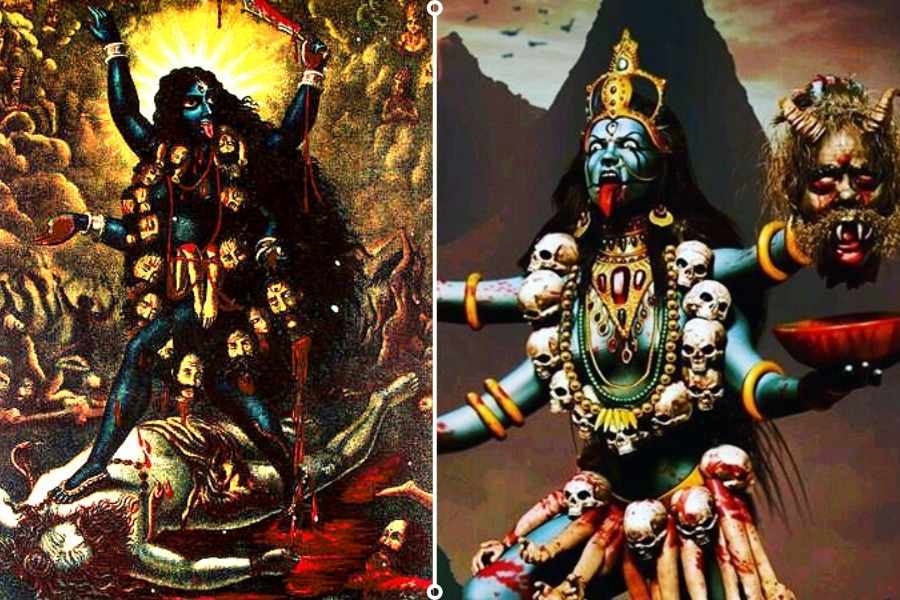 কোথাও তিনি পূজিতা হন দেবী দক্ষিণা কালী রূপে, আবার কোথাও তিনি ভবতারিণী। কখনও তারা মা, কখনও বা শ্মশান কালী। রয়েছে চণ্ডী রূপ থেকে ছিন্নমস্তা। নানা জায়গায় তাঁর নানা রূপে আরাধনা। 