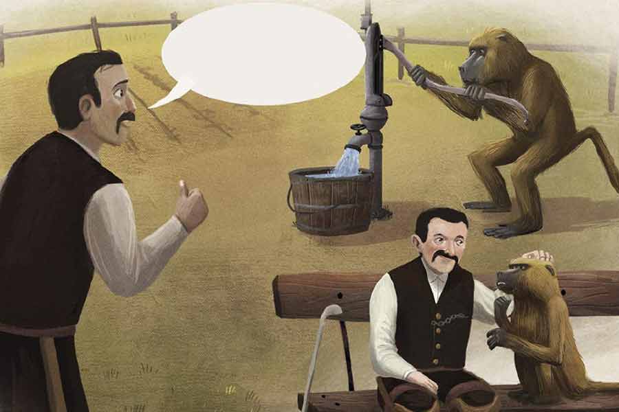 দিন পিছু ২০ সেন্ট (ভারতীয় মুদ্রায় আনুমানিক ১২ পয়সা) বেতনও দেওয়া হত জ্যাককে।