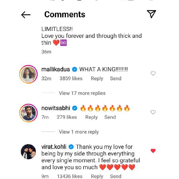 অনুষ্কার সেই পোস্ট।