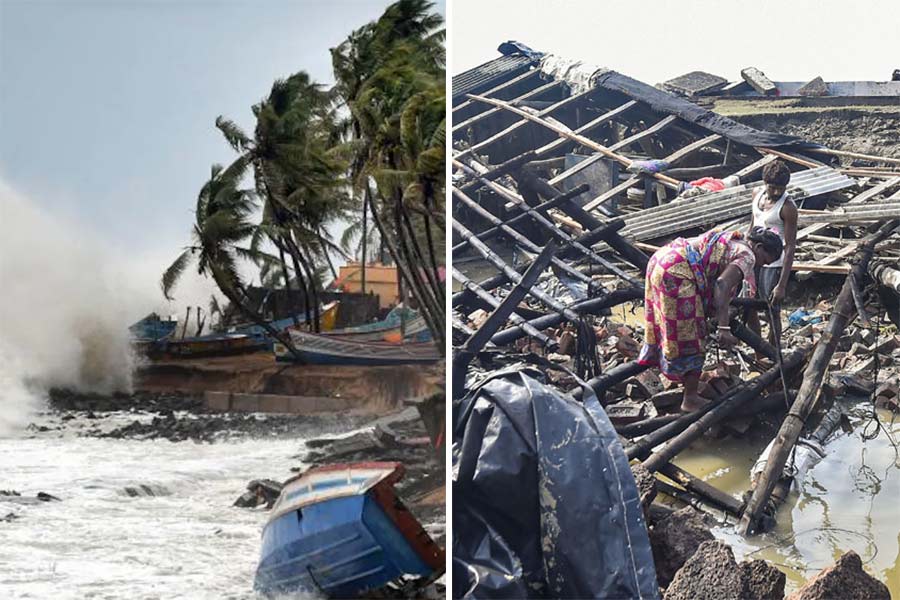 ইয়াসের প্রভাবে বিধ্বস্ত হয়েছিল উপকূলীয় জেলাগুলির জনজীবন। সাগরের জলের তোড়ে ভেসে গিয়েছিল গ্রামের পর গ্রাম। ইয়াসের ঝোড়ো হাওয়ার প্রবল গতিতে ভেঙে পড়েছিল দুই ২৪ পরগনার একাধিক বাড়িঘর।
