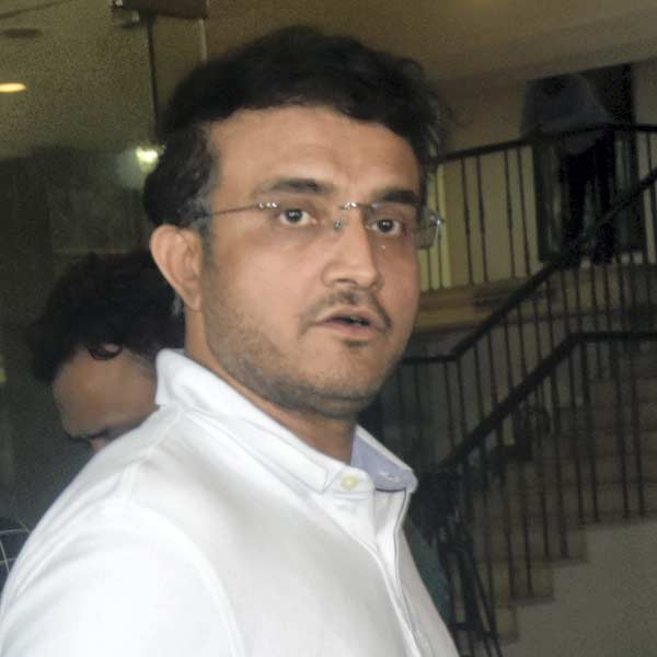 রবিবার সিএবি-তে সৌরভ গঙ্গোপাধ্যায়।