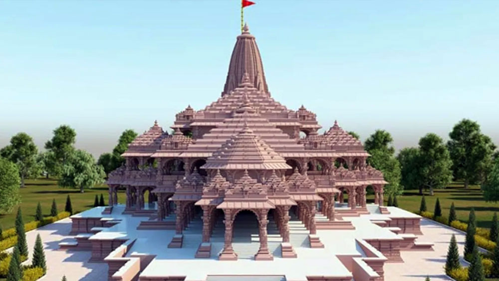শ্রীরাম জন্মভূমি তীর্থ ক্ষেত্র ট্রাস্টের তরফে মঙ্গলবার জানানো হয়, এখনও পর্যন্ত মন্দিরের অর্ধেক কাজই শেষ হয়ে গিয়েছে। যে গতিতে কাজ এগোচ্ছে, তাতে সন্তুষ্ট ট্রাস্ট বলেও জানিয়েছেন সদস্যরা। 