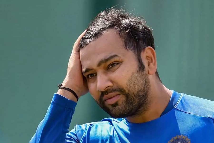 File picture of Indian captain Rohit Sharma