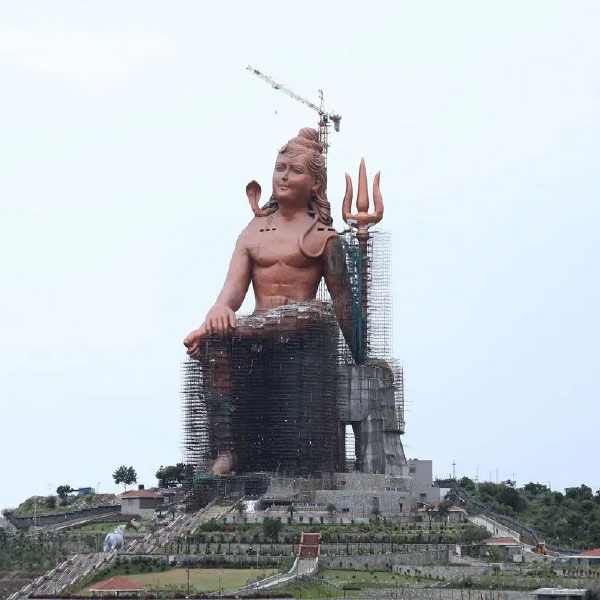 ২৯ অক্টোবর এই শিবমূর্তির উদ্বোধন করা হয়েছে। তার পর ৬ নভেম্বর পর্যন্ত ওই এলাকায় নানা সাংস্কৃতিক ও ধর্মীয় অনুষ্ঠান পালন করা হবে। 