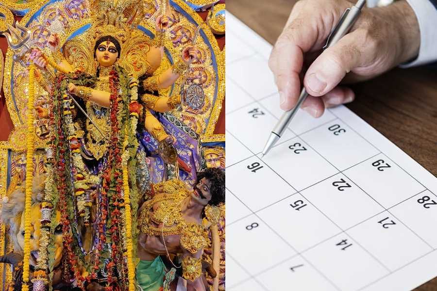 আর তাই পুজো শেষ হতে না হতেই আবারও দিন গোনা শুরু। বাড়িতে নতুন পঞ্জিকা বা ক্যালেন্ডার এলেই দুর্গাপুজোর তারিখ খোঁজার প্রবণতা আমাদের সকলের। তাই আগামী বছর পুজোর দিনক্ষণের খুঁটিনাটি নিয়ে হাজির আনন্দ উৎসবের এই প্রতিবেদন।