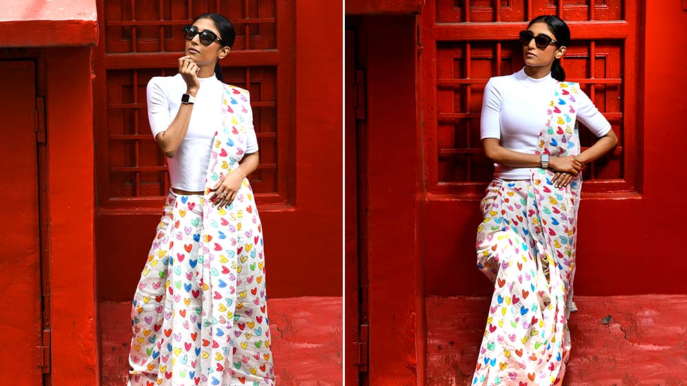 ব্লাউজ নয়, শাড়ির সঙ্গে এখন নতুন যুগলবন্দি ক্রপ টপের। 