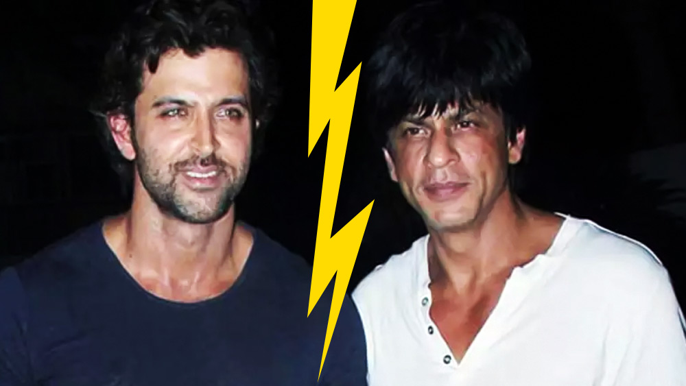 এক দিকে ‘কিং খান’ এবং অন্য দিকে ‘গ্রিক গড’। বলিপাড়ায় এই দুই অভিনেতার মধ্যে বিবাদ বাধে কাজের সূত্রেই। রাকেশ রোশনের প্রযোজনায় ২০০৮ সালে মুক্তি পায় ‘ক্রেজি ৪’ ছবিটি। এই ছবিতে অভিনয় করেছিলেন আরশাদ ওয়ারসি, ইরফান খান, রাজপাল যাদব, জুহি চাওলা প্রমুখ। একটি ‘আইটেম সং’-এ নাচের দৃশ্যে অভিনয় করেছিলেন শাহরুখও।