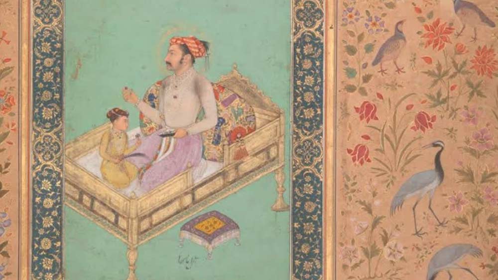 বীরচন্দ্রের তোলা নিজস্বী থেকে তিনি পরে একটি ছবিও আঁকেন। ত্রিপুরার বহু চিত্র প্রদর্শনীতে এখনও এই ছবি মাঝে মধ্যেই দেখানো হয়।