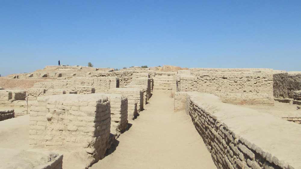 ‘বৃহৎ শস্যাগার’ এবং ‘বৃহৎ স্নানাগার’-এর মতো প্রত্ন-কাঠামোর ধ্বংসাবশেষ এক উন্নততর নগরজীবনের পরিচয় দেয়। এই সভ্যতার পূর্ণ বিকাশের কালে মহেঞ্জোদড়োর জনসংখ্যা ছিল ৩০ হাজার থেকে ৬০ হাজার।