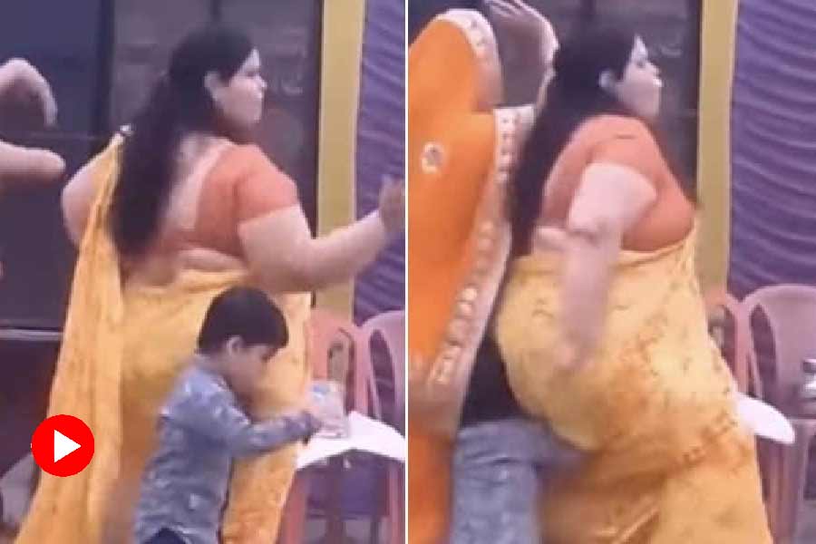 Obese Woman fell on a child while dancing, child got hurt video goes viral dgtl