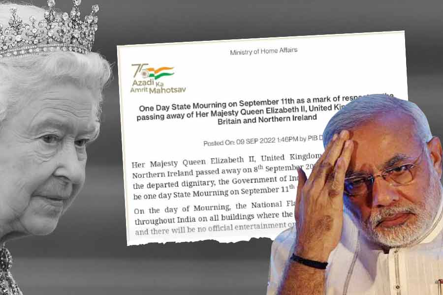 ইংলন্ডেশ্বরীর মৃত্যু, পুরনো উপনিবেশের উদ্‌যাপন-পূর্তির প্যাডেই শোকপ্রস্তাব ভারত সরকারের, নিছকই সমাপতন?