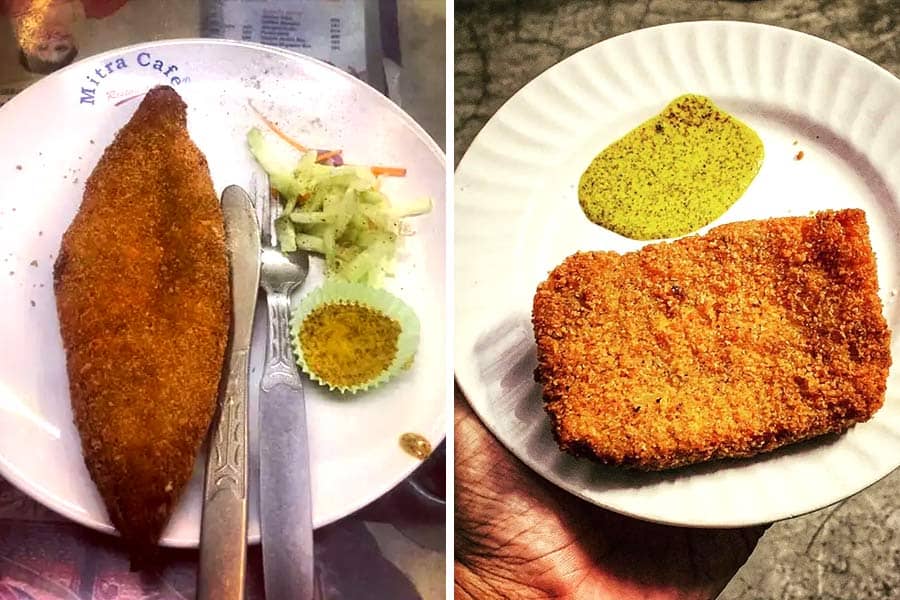 পুজোর দিনগুলোয় পাড়ার মোড়ের দোকান থেকে ক্যাফে, সর্বত্রই পাওয়া যায় ফিশ ফ্রাই। সেই সমস্ত জায়গায় এর স্বাদ মোটেও এক নয়। তবে, এমন কিছু দোকান আছে, যারা বছরের পর বছর ধরে তাদের ফিশ ফ্রাইয়ে মন জয় করে চলেছে কলকাতাবাসীর। এই প্রতিবেদনে রইল শহরের কিছু বিখ্যাত ফিশ ফ্রাইয়ের দোকানের হদিস।