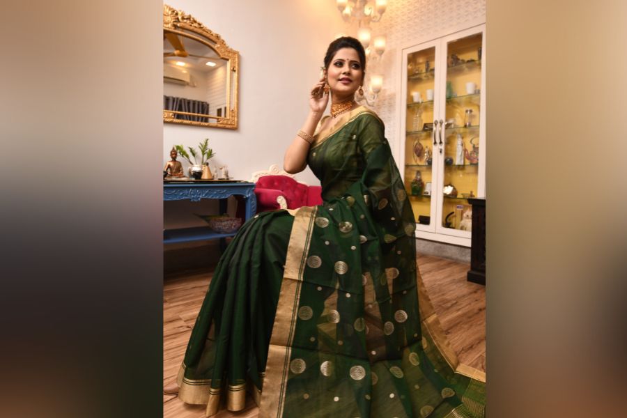 মাহেশ্বরী শাড়ি: