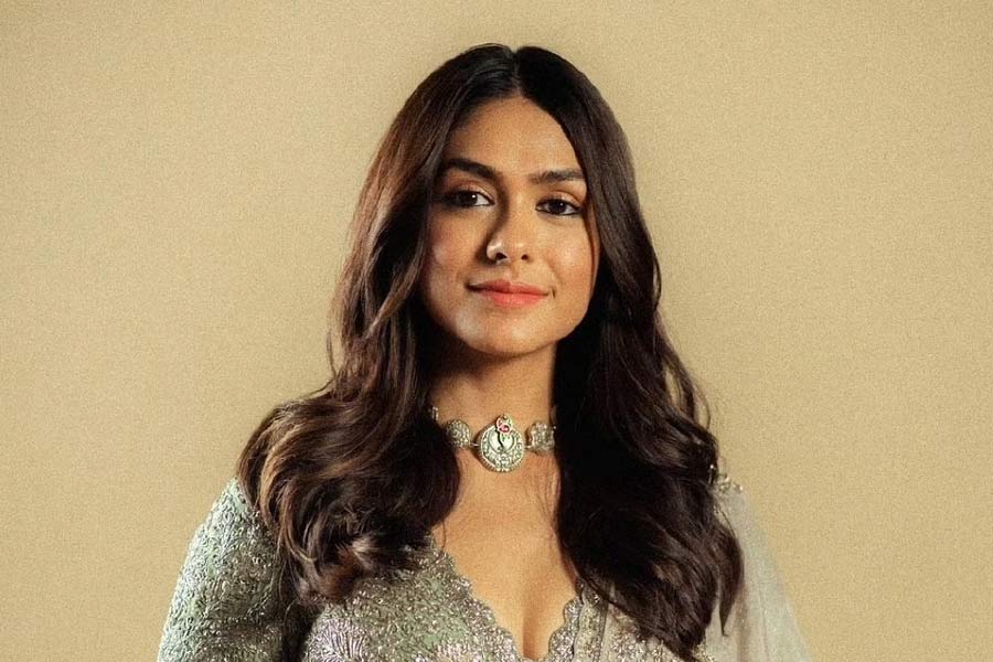 Bollywood actress Mrunal Thakur