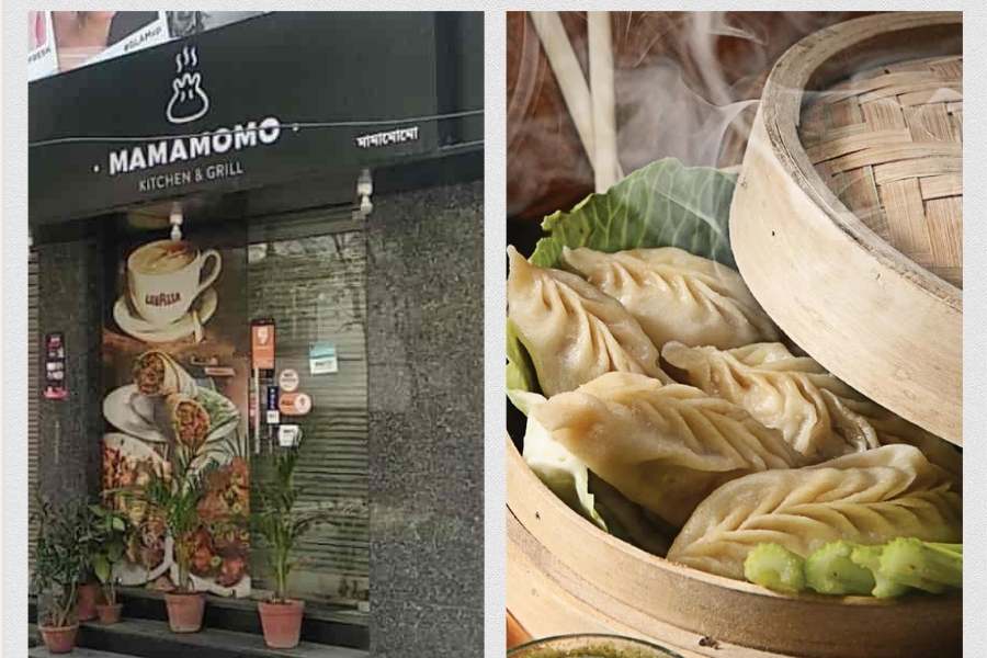 মামা মোমো: নিউ আলিপুরের মামা মোমো থেকে চেখে দেখতে পারেন স্টিম, ফ্রায়েড বা প্যান ফ্রায়েড কোরিয়েন্ডার চিকেন মোমো।