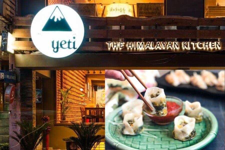 ইয়েতি- দ্য হিমালয়ান কিচেন: পকেটে খুব টান না থাকলে পার্ক স্ট্রিটের এই রেস্তরাঁয় এক বার ঢুঁ মারতেই পারেন। বিভিন্ন রকম মাংসের একেবারে খাঁটি নেপালি কারি মোমোর পাশাপাশি এখানকার বিশেষত্ব হল নেওয়ারি মোমো চা এবং মোথুক (মোমো স্যুপ)। 