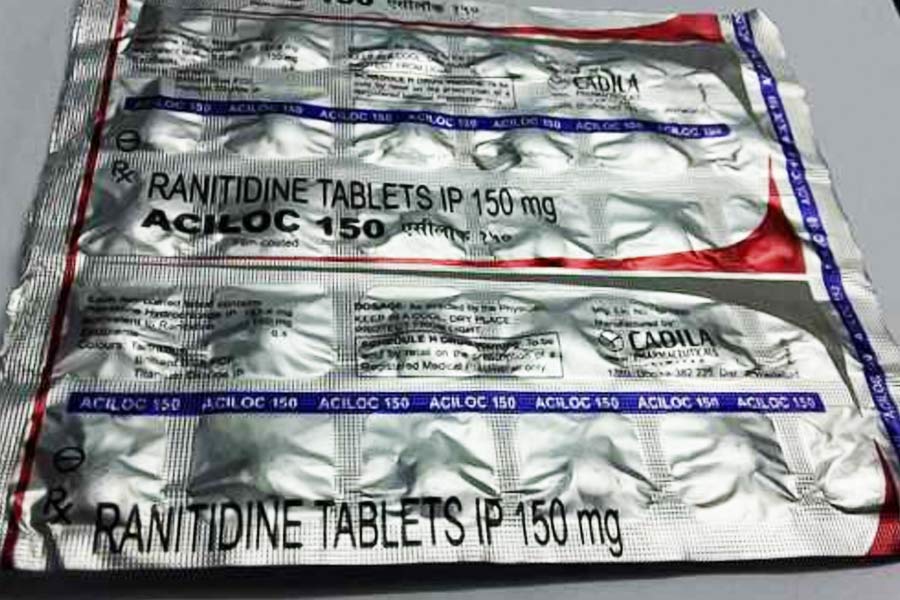 দেখা গিয়েছে এই র‌্যান্টিডিনে রয়েছে এন-নাইট্রোসোডিমিথাইলামাইন (এনডিএমএ)। যদিও সেই পরিমাণ খুবই সামান্য। এই এনডিএমএর কারণে পাকস্থলি, খাদ্যনালী, মূত্রাশয়, নাসোফারিংসে ক্যানসার হতে পারে।