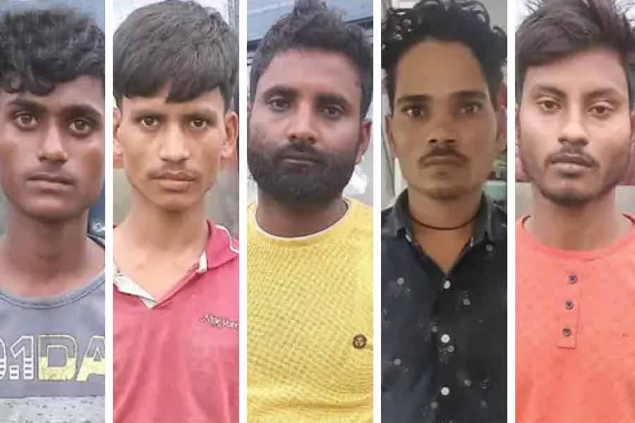 ধর্ষণের ঘটনার পাঁচ অভিযুক্ত।