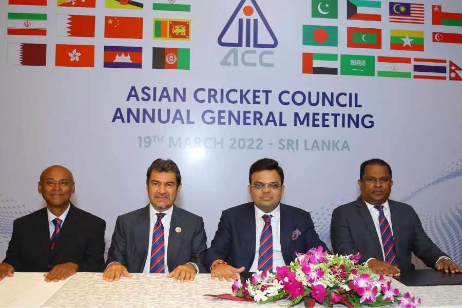 ২০২১ সালে জয়ের মুকুটে আরও একটি পালক জুড়ে যায়। সে বছরের জানুয়ারিতে এশিয়ান ক্রিকেট কাউন্সিলের সভাপতি নির্বাচিত হন তিনি।