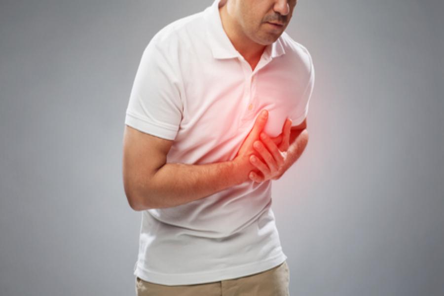 Symbolic image of heart attack