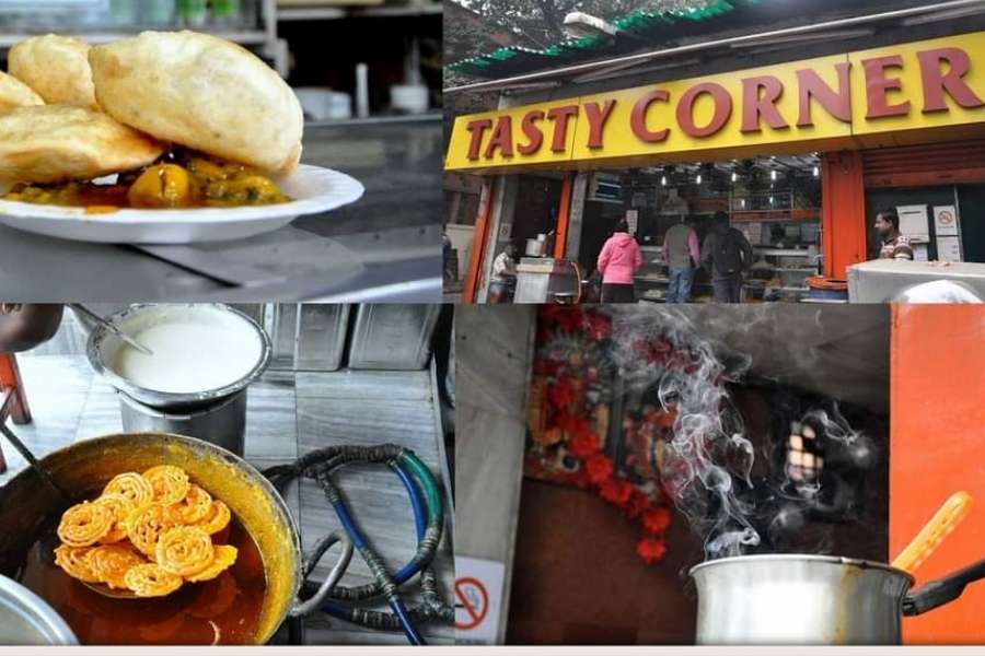 ‘টেস্টি কর্নার’:  দক্ষিণ কলকাতার একডালিয়াতেই রয়েছে ‘টেস্টি কর্নার’। একডালিয়া এভারগ্রিন পুজোর পিছন দিকে, সাউথ পয়েন্ট স্কুলে যাওয়ার পথে এই দোকানে বিভিন্ন স্বাদের কচুরি পাওয়া যায় — হিং, কড়াইশুঁটি, পনিরের কচুরি এবং অন্যান্য স্বাদের কচুরি খেতে ভিড় জমান মানুষ। ঠিকানা: অনিল মৈত্র রোড, একডালিয়া, বালিগঞ্জ, কলকাতা - ৭০০০১৯