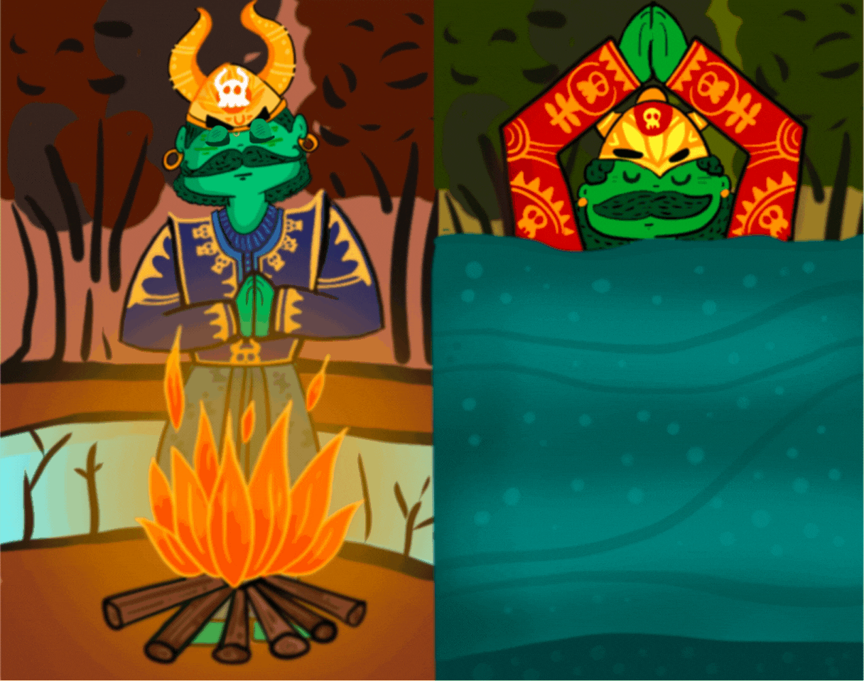 পৌরাণিক রচনাবলী থেকে জানা যায়, দৈত্যজননী দনুর দুই পুত্র – রম্ভ এবং করম্ভ। রম্ভ যখন অসুরলোকের অধিপতি, দনু এক দিন তাকে স্বর্গ এবং মর্ত্য জয় করার নির্দেশ দেন।