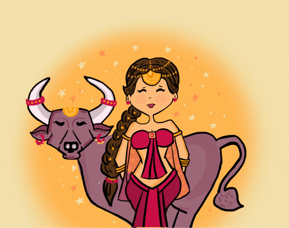 অন্য দিকে অভিশাপের কারণে স্বর্গের এক অপ্সরার আগমন ঘটে পৃথিবীতে, যে মানবীর পাশাপাশি মহিষীর রূপ ধারণ করতে পারে।