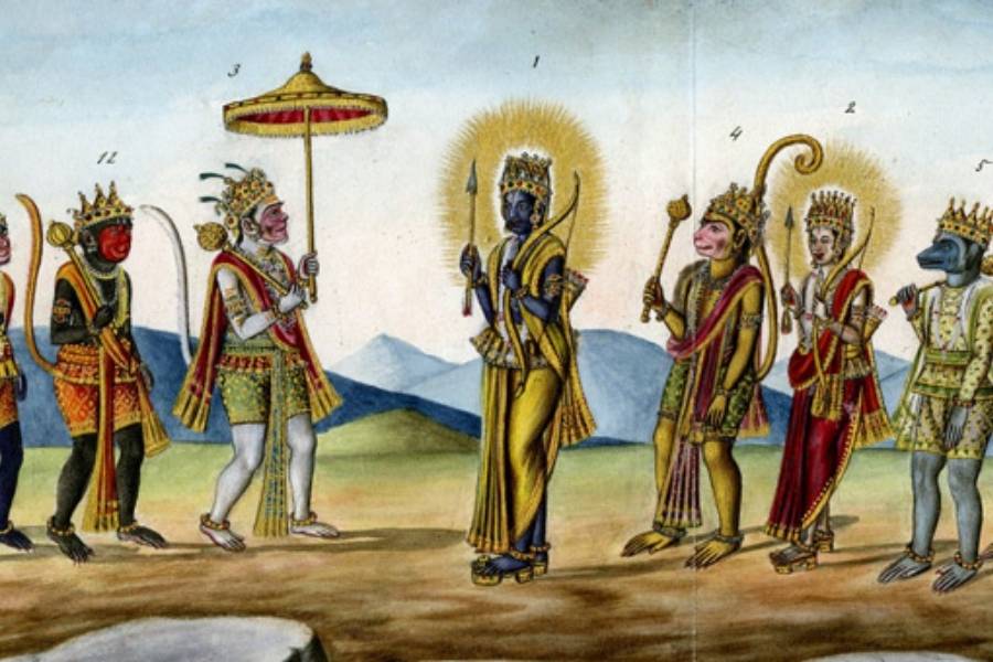 যে কোনও শুভ কাজে যাওয়ার আগে পিতৃপুরুষের উদ্দেশ্যে জলদান করা হয়।  রামও পিতৃপুরুষের উদ্দেশ্যে জলদান করেছিলেন যুদ্ধে যাওয়ার আগে।  