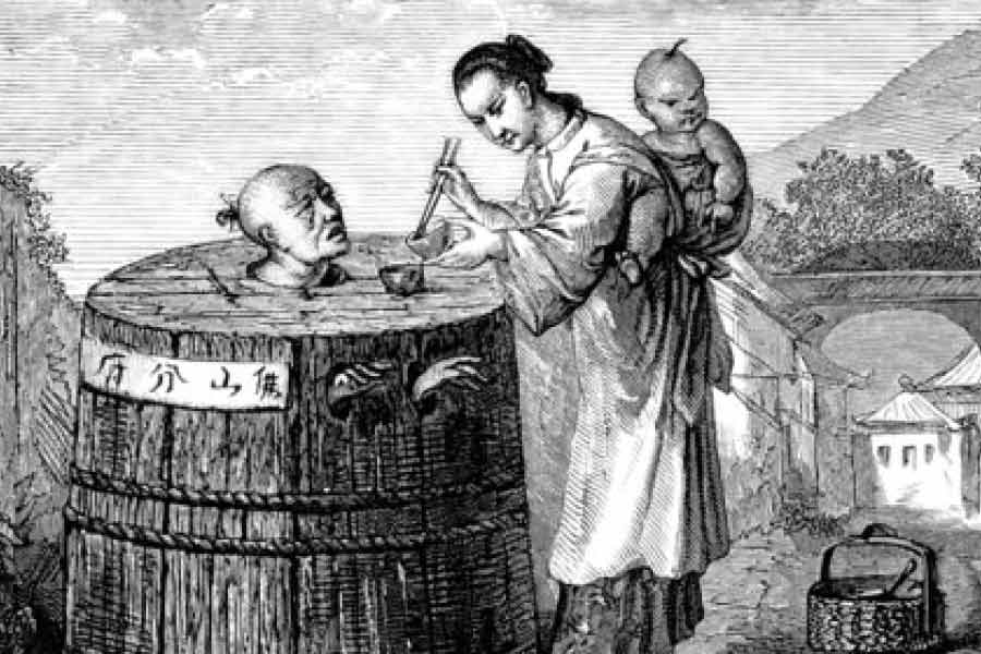 পরিস্থিতি নিয়ন্ত্রণ করতে ইংল্যান্ডে নতুন আইন প্রবর্তন করা হয়। ‘এল হাউসেস অ্যাক্ট ১৫৫১’ অনুযায়ী, অতিরিক্ত মদ্যপান করা গুরুতর অপরাধ হিসাবে গণ্য হওয়ার পর এই শাস্তির প্রচলন আরও বেড়ে যায়।