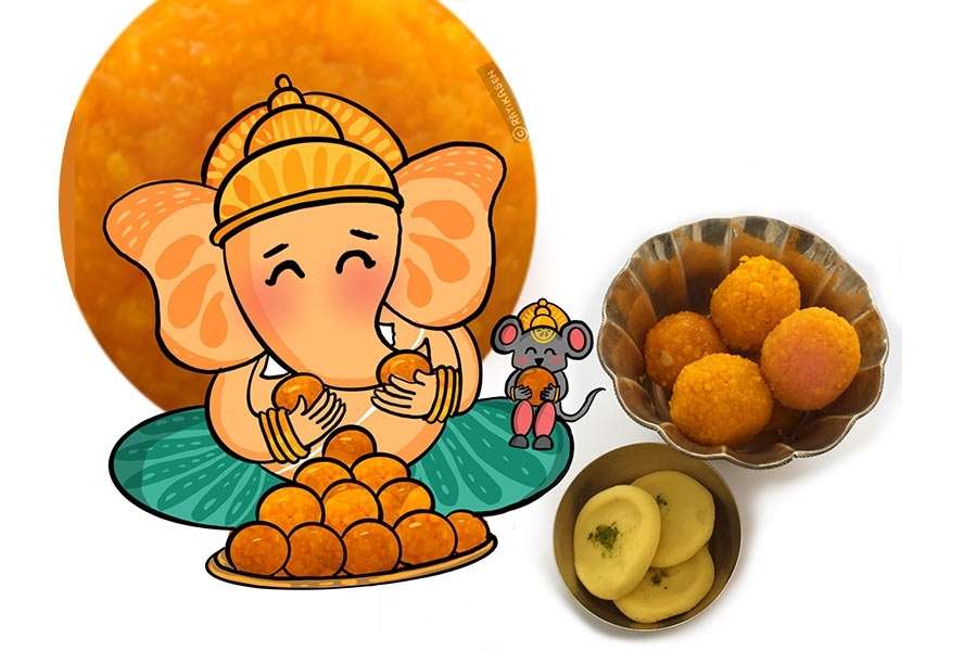 সিদ্ধিদাতা গনেশ- সকলেই জানেন যে, এই দেবতা সন্তুষ্ট হন লাড্ডুতে। 