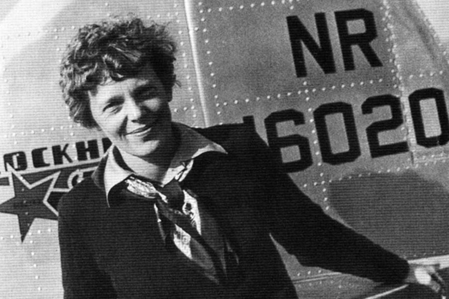 ১৯৩৫ সালে হনোলুল থেকে ক্যালিফোর্নিয়া বিমান উড়িয়ে নিয়ে যান অ্যামেলিয়া। এর আগে কোনও বিমান চালকের এই কৃতিত্ব ছিল না।  