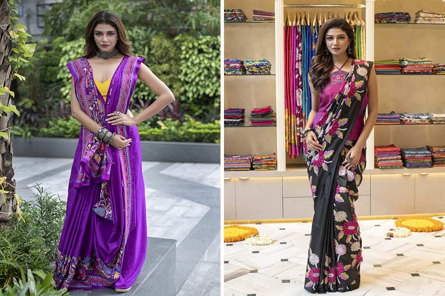 Durga Puja2022: Puja fashion of Sauraseni Moitra dgtl