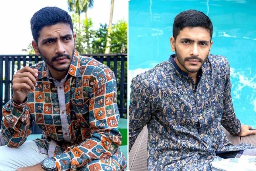 মডেল: অর্জুন চক্রবর্তী  পোশাক: অভিষেক দত্ত রূপটানও কেশসজ্জা: ভাস্কর বিশ্বাস ছবি: কৌস্তভ সাইকিয়া স্থান: দ্য পার্ক, কলকাতা  ভাবনা ও পরিকল্পনা: শ্যামশ্রী সাহা