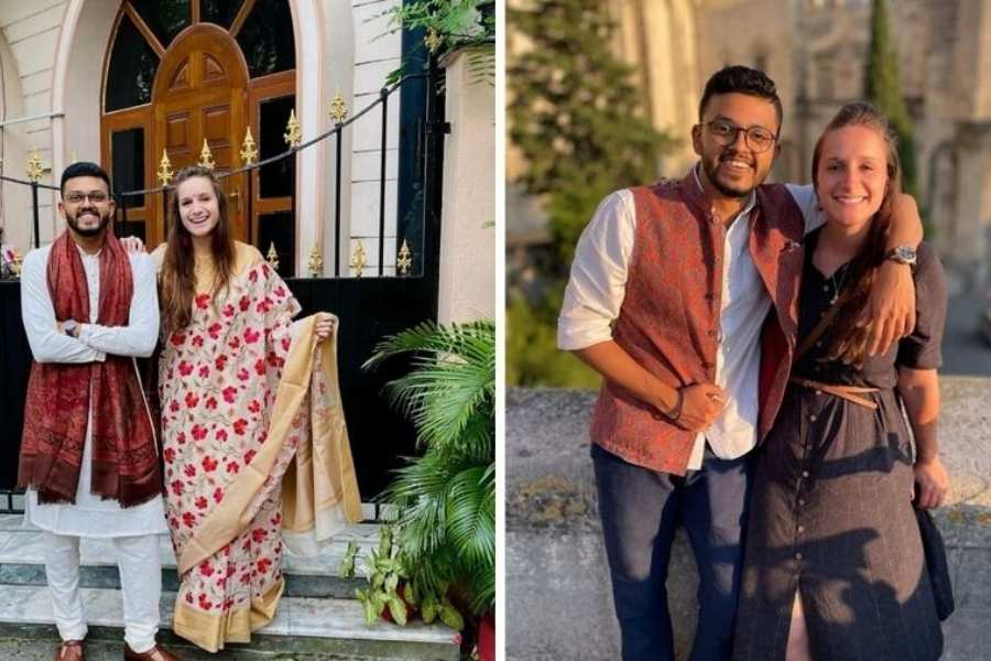 Durga  Puja2022: techno india's Pauline and Meghdut bring in durga puja with Antara Choudhury's aye re chute ay dgtl