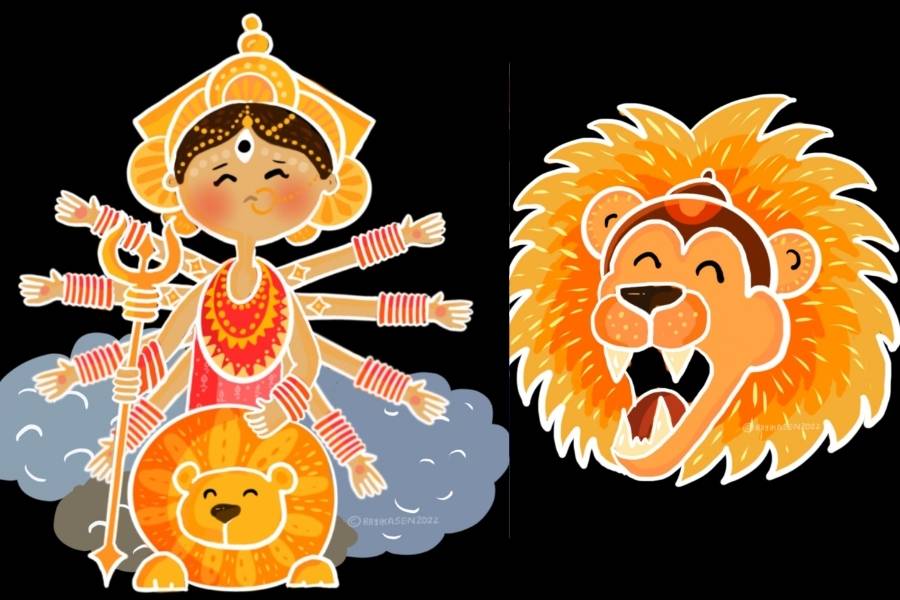 অঞ্চল থেকে অঞ্চলে কিংবা সময় আর মতের ফারাকে এ ভাবেই বদলে গিয়েছে নানা বাহনের নানা গল্প। এর পর ঠাকুর দেখতে গিয়ে কি তবে বাড়তি আকর্ষণ থাকবে দুর্গার পরিবারের এই বাহনদের ঘিরে?