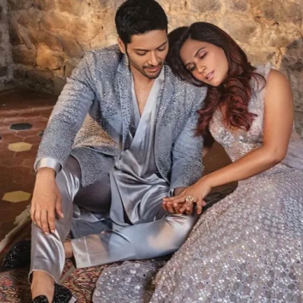 ৫। কনের সাজে রিচাকে রূপসী লেগেছে। নজর কেড়েছে তাঁর কেশসজ্জাও। নবাবের মতো মানিয়েছে আলিকে। তাঁর পরনে ছিল শেরওয়ানি।