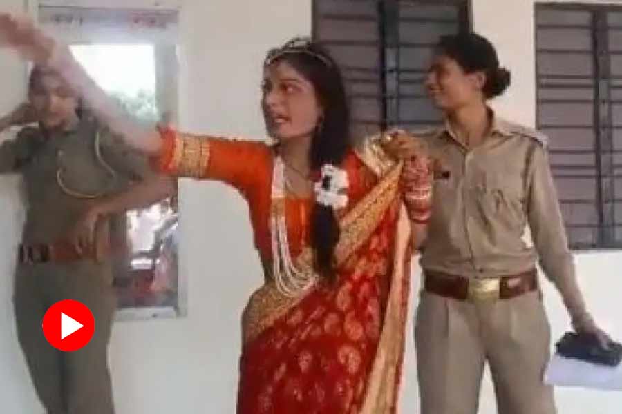 high-voltage drama in police station