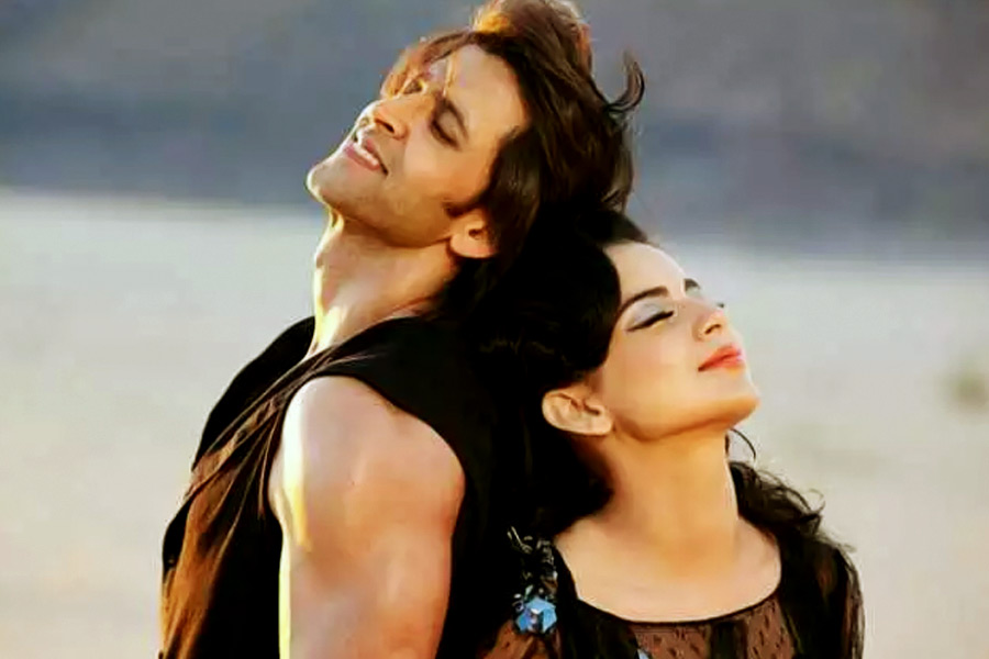 Hrithik Roshan and Kangana Ranaut