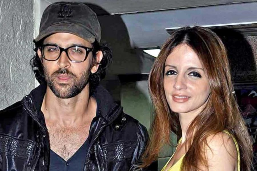 Hrithik Roshan with Suzzanne Khan