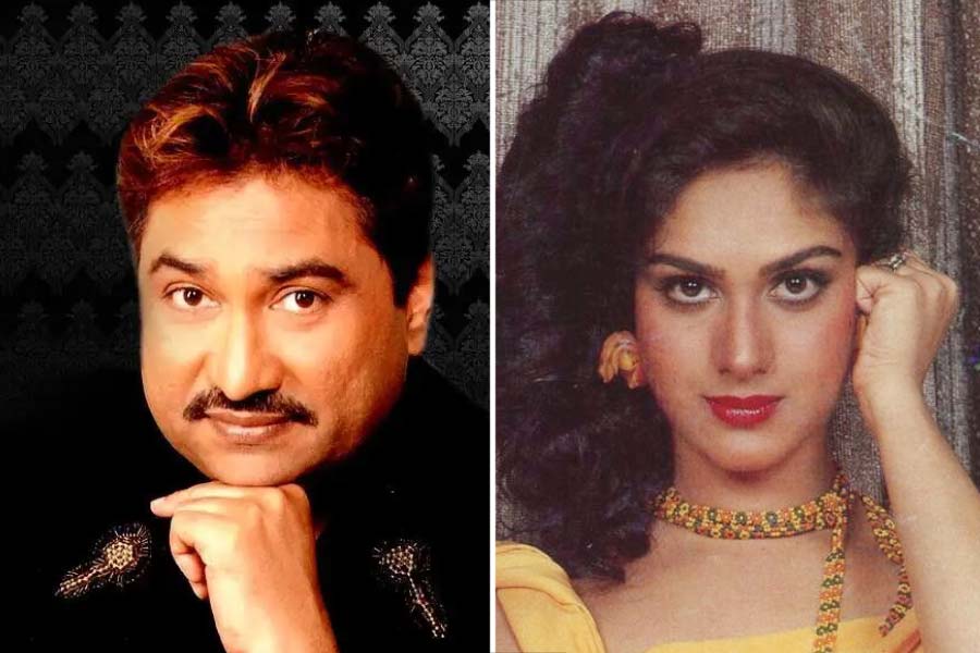 Singer Kumar Sanu's affair with bollywood actress Meenakshi Sheshadri 