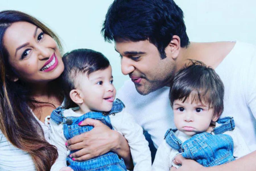 Kashmera Shah and Krushna Abhishek 