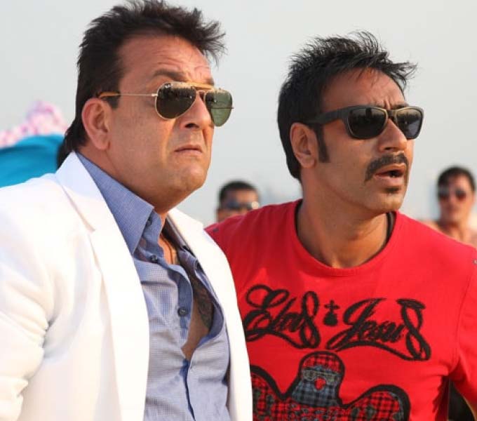 image of Sanjay Dutt and Ajay Devgn