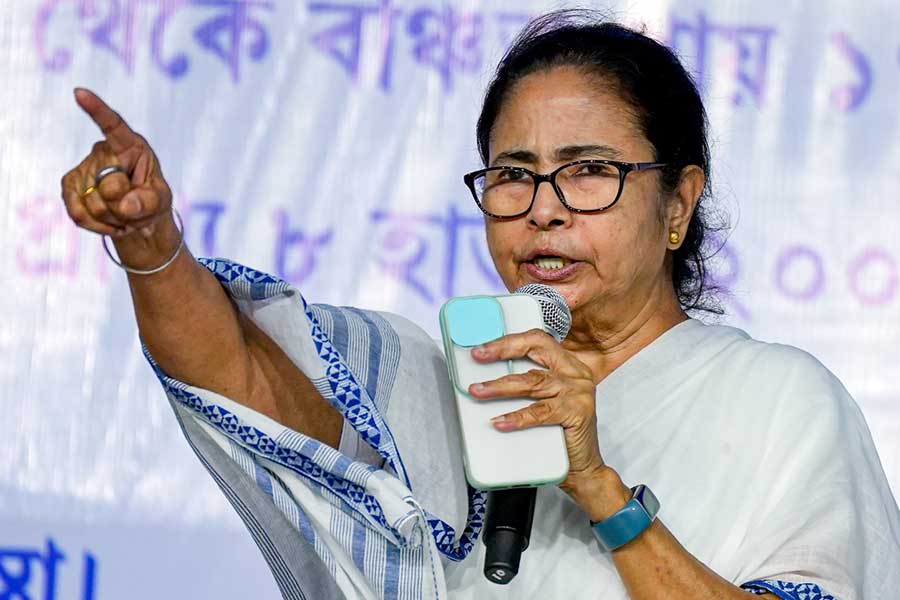 Picture of Mamata Banerjee.
