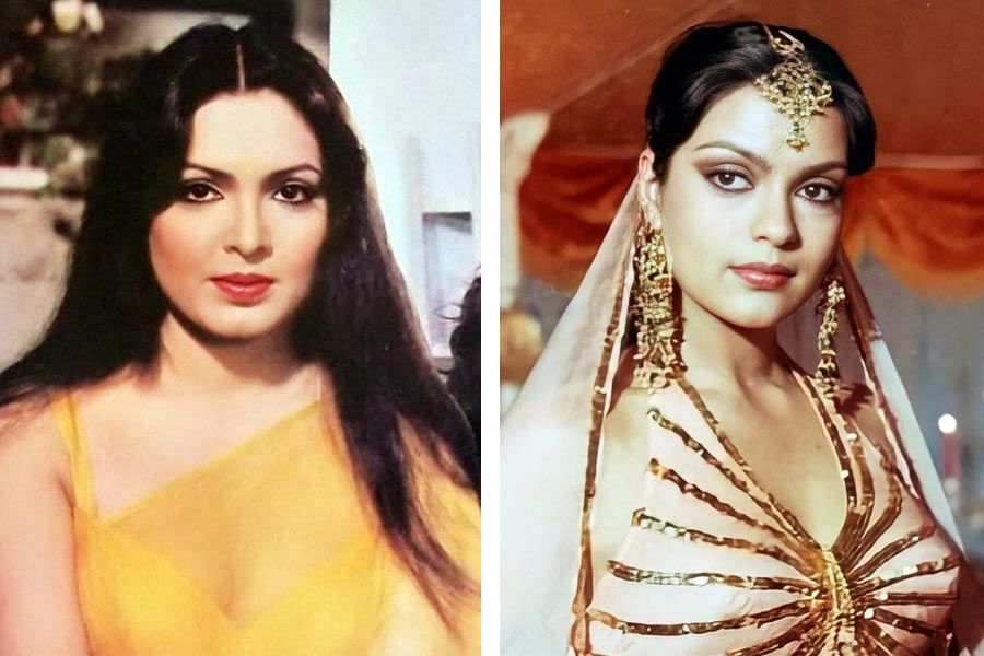 Actress Parveen Babi was not comfortable with dancing on screen but said If Zeenat Aman can do it she also will 